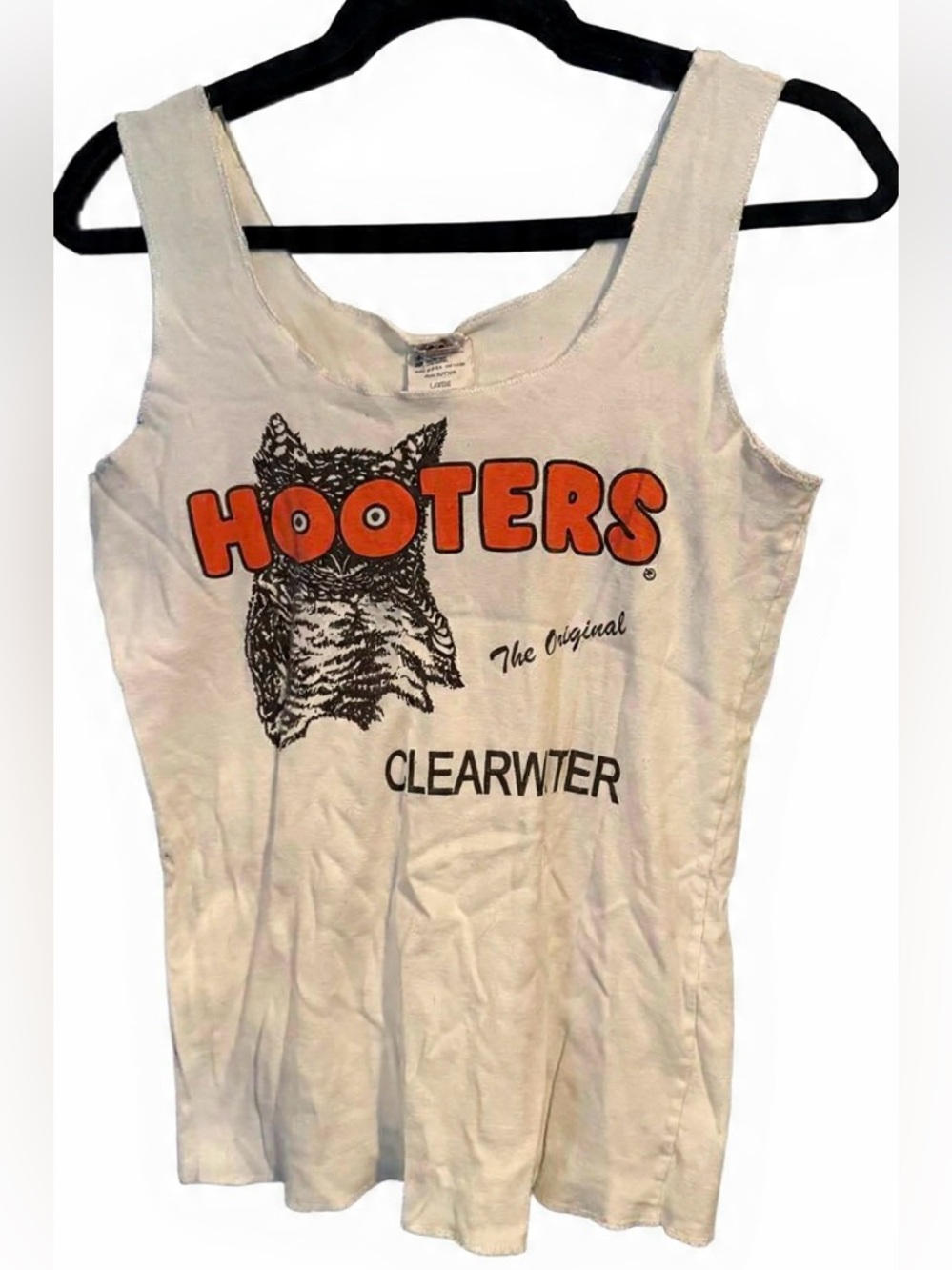 Vintage- 90’s Officially Licensed Hooters Tank Top- Large